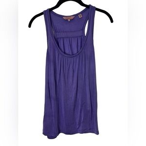 Ted Baker Skylon Lightweight Racerback Tank Top Workout Gym Yoga Purple Sz 0/XXS